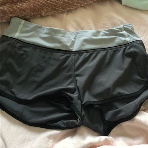 Lulu lemon speed shorts